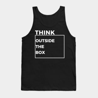 Unbounded Vision: Think Outside the Box Tank Top